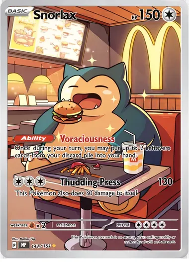 Snorlax card